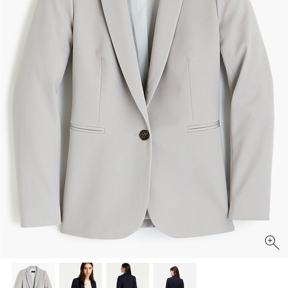 J. Crew Light Gray Blazer